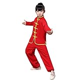 Kids Kung Fu Suit Tai Chi Uniform Chinese Martial