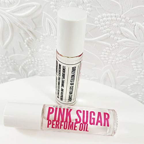 Pink Sugar Perfume Oil Natural Roll On Fragrance birthday gift for women Valentines Day Mothers