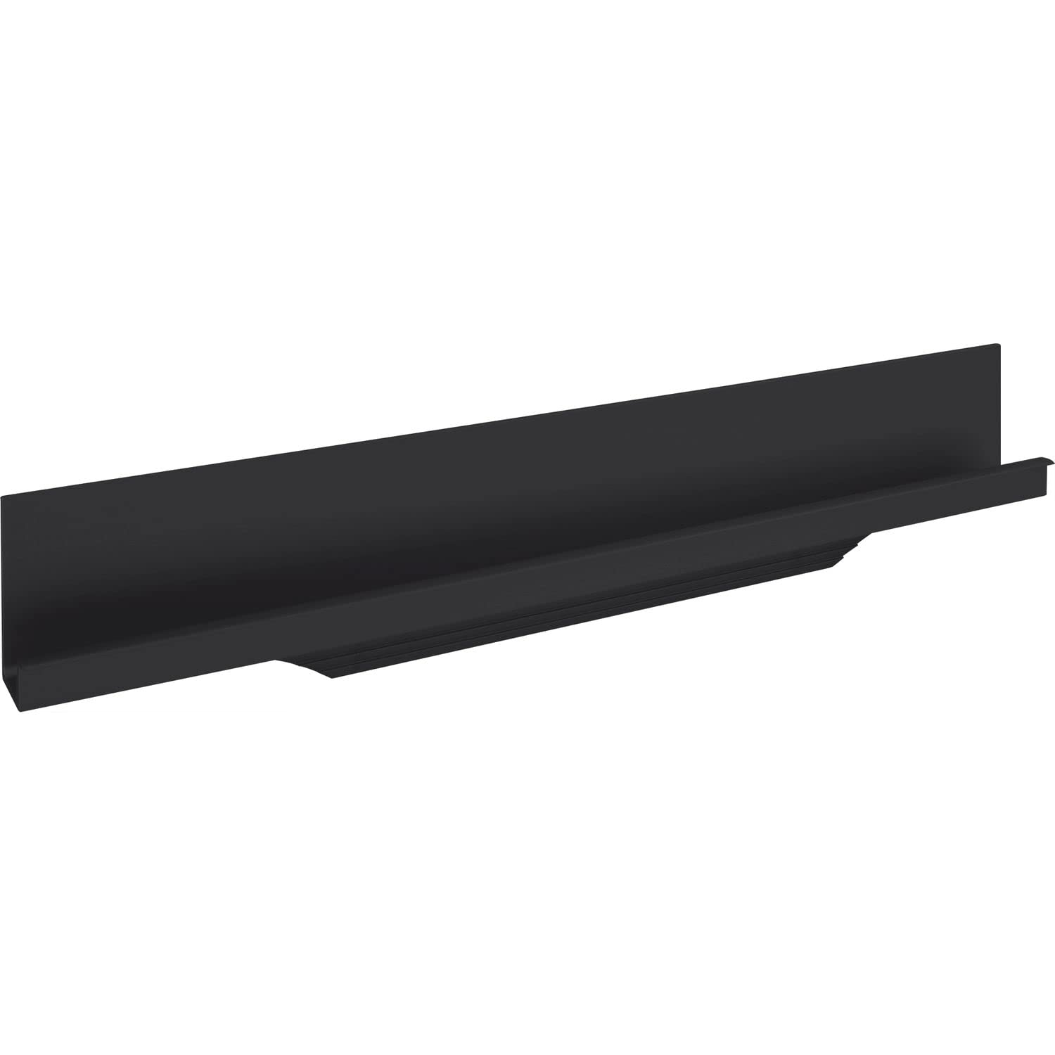Schüco Accuride 100005585 Black Anodised Handle Strip Grande Cabinet Door Handle 295 mm Profile Strip for Milling for Furniture Fronts Aluminium 295 mm
