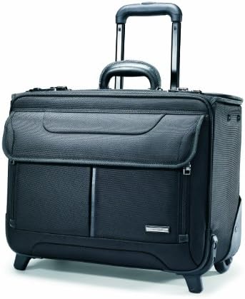 Samsonite Wheeled Catalog Case, 17-1/4 x 7-1/2 x 13 Inches, Black (458311041)