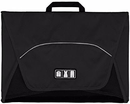 Travel Garment Folder Bag Business Shirt Packing Organizers Business Travel Accessories Travel Organizer For Ties (black)