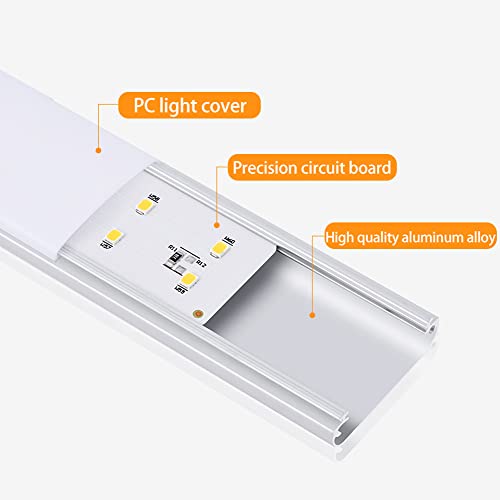Beauenty 50cm Motion Sensor Lights, Closet Lights with 3 Color Dimmable, Wireless USB Under Cabinet Light For Kitchen Cabinet Bedroom Wardrobe Indoor Lighting
