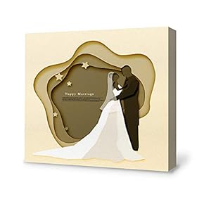 for Living Room Bedroom Home Artwork Paintings Happy Wedding