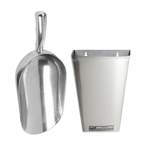 Ice or Grain Scoop and Scoop Holder Set - 24 Ounce - Thumbnail 4