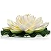Simply Essentials Best Floating Flowers Set of 6 for Weddings - Pool Decor - Holidays - Wedding Decorations - Hot Tubs - Medium - 6 1/2 Inch Each