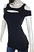 Cold Open Shoulder Cutout Peekaboo Lightweight Cotton New Top Reg & Plus Size