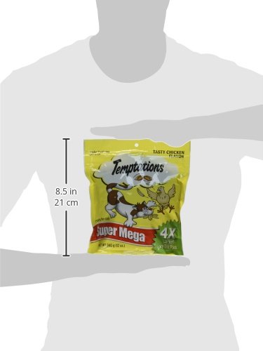 Temptations Cat Treats, Tasty Chicken Flavor, 12 oz Super Mega Bag