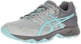 ASICS Women's Gel-Sonoma 3 Trail Runner, Mid Grey/Aqua Splash/Carbon, 8 D US