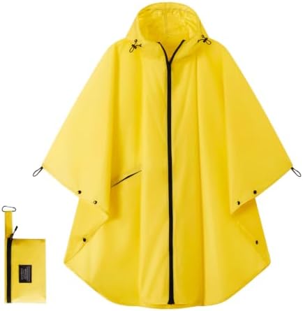 Amazon.com: Rain Poncho : Clothing, Shoes & Jewelry