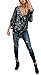 Gemijack Womens Floral Blouses Chiffon Summer Short Sleeve Deep V Neck Tie Front Tops Shirts