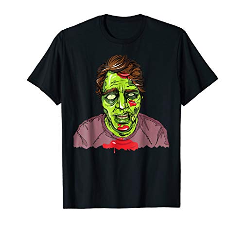 Halloween Zombie Portrait T-Shirt