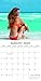 2020 Wall Calendar - Beach Babes Calendar, 12 x 12 Inch Monthly View, 16-Month, Sexy Ladies Theme, Includes 180 Reminder Stickers