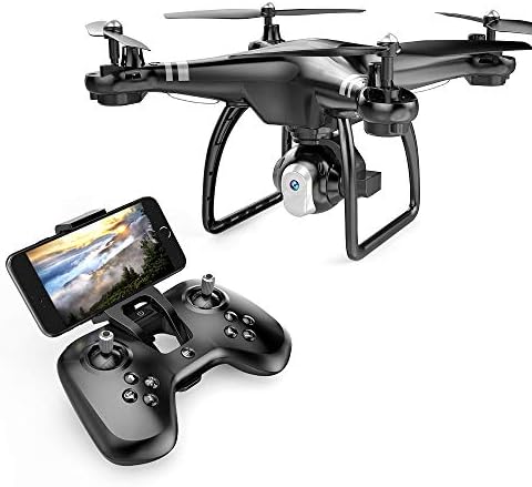 FLYTR Wifi FPV Drone With 720P HD Camera, Best Drone For Beginners With Altitude Hold, Voice Control, Gravity Sensor, Trajectory Flight, 3D Flips, Headless Mode, One Key Return/Take Off/Land