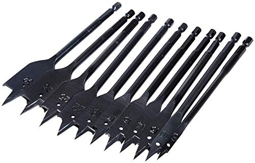 25mm Flat Drill Bit Spade Bit Hole Cutter Tool for Woodworking, Pack of 1