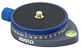 Novoflex Calibrated Panoramic Mount with Level, 1/4-Inch Thread (PANORAMA)