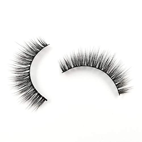 EDA LUXURY BEAUTY CATCH 3D Faux Mink False Lashes | Super Soft Natural Look | Light Volume | Medium Long Length | Eyelash Extensions | Flare Fluffy Spiky Effect | Vegan & Cruelty-Free | Fake Eyelashes 4 EDA LUXURY BEAUTY CATCH 3D Faux Mink False Lashes | Super Soft Natural Look | Light Volume | Medium Long Length | Eyelash Extensions | Flare Fluffy Spiky Effect | Vegan & Cruelty-Free | Fake Eyelashes