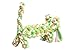 EXPAWLORER Cotton Dental Teaser Puppy Pet Chew Rope Toys for Small Dog Biting 9-inch,Tiger