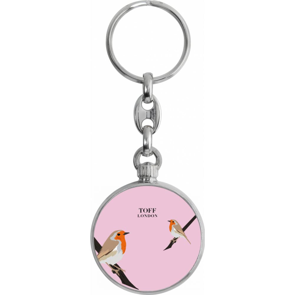 Toff London Robins Bird Keyring