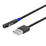 kwmobile USB Charging Cable for Sony Xperia Tablet Z2 /Xperia Z1 /Z1 Compact /Z2/Z3 - USB Charger for Magnetic Port - Black