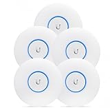 Ubiquiti Networks 2,4/5Ghz 450/1300Mbps 122m 5Pk Indoor/Outdoor, UAP-AC-PRO_5 (Indoor/Outdoor 196.7 x 35 mm)