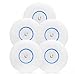 Ubiquiti Networks 2,4/5Ghz 450/1300Mbps 122m 5Pk Indoor/Outdoor, UAP-AC-PRO_5 (Indoor/Outdoor 196.7 x 35 mm) primary