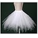 Topdress Women's 1950s Vintage Tutu Petticoat Ballet Bubble Skirt (26 Colors) Deep Green S/M
