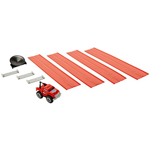 Max Tow Truck 83659 Mini Haulers Red Tow Truck with Track Pieces Vehicle