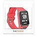 kwmobile Watch Band Compatible with Tomtom Adventurer/Runner 3/Spark 3/Golfer 2 - Watch Band Replacement Silicone Strap - Red