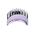 NuWay 4Hair NuWay DoubleC U.S. Patented Double Curved/Circular Vented Detangler, Purple, 1 Count