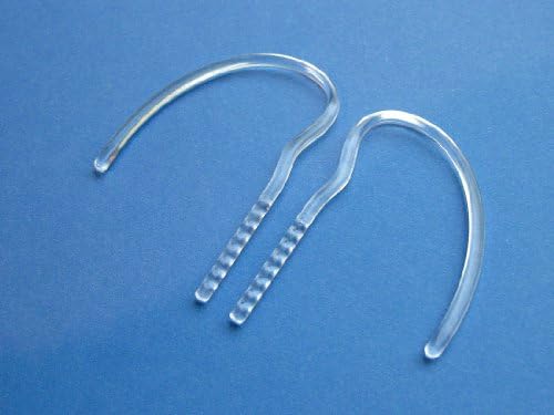 2 New Style Clear Long Earhooks Earloops for Nokia BH-105 BH-109 BH-216 BH-304 BH-609 BH-700 Bluetooth Headset Wireless Devices