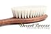 100% Pure Goat Hair Baby Brush for Newborn and Toddler, Soft and Gentle, Pear Wood Handle with Engraved Butterfly, Made in Germany, Heirloom Quality, by Desert Breeze Distributing
