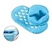 Pinkiou Spa Moisturizing Gel Socks for Dry Feet Ankles Cracked Heel Repair Repair Skin Care Treatment Soften Feet Booties Pedicure with Essential Oils Vitamins for Women Men(socks, blue)