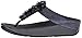 FitFlop Women's Boogaloo Toe Post Flip Flop, Midnight Navy, 7 M US