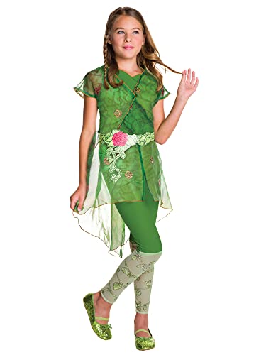 DC Superhero Girls: Poison Ivy Costume for Kids by Rubies, Girl's Medium
