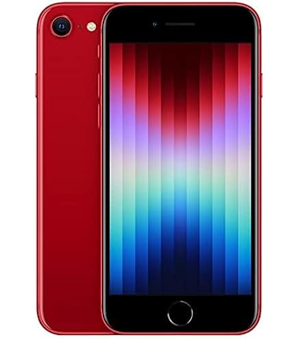 Amazon.com: Apple iPhone SE 3rd Gen, 128GB, RED - Verizon
