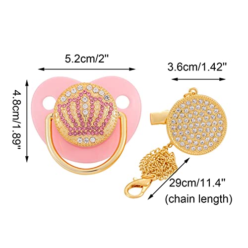 FengLS Child Comfort Pacifier,Personalized Bling Pacifier, Pacifier