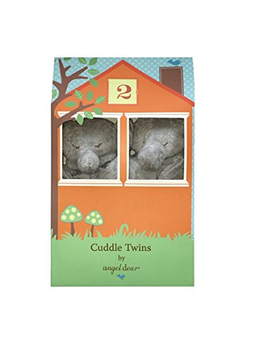 Angel Dear Three Of A Kind Blankie – 3 Identische Decken, Grey Penguin, 13x13 Zoll, Aus Polyester