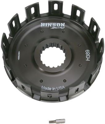 Hinson Billetproof Clutch Basket with Cushions WITHOUT Kickstarter Gear - HONDA CRF450R 2002โ2007