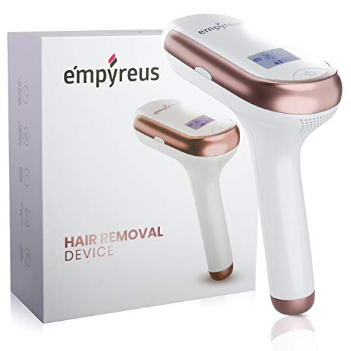 Empyreus Permanent Hair Removal Device: Safe and Painless Hair Removal Machine for Women and Men - Professional At Home Full Body and Facial Hair