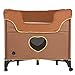 Petique BD01300104 Bedside Lounge-Lion’s Den Pet Bed, Tan, One Sizethumb 1