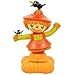 Solar Powered Dancing Scarecrows - Set of 2 (Male and Female)