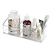 InterDesign Med Vanity Divided, Medication and Bathroom Accessory, 9-inch, Short Organizer