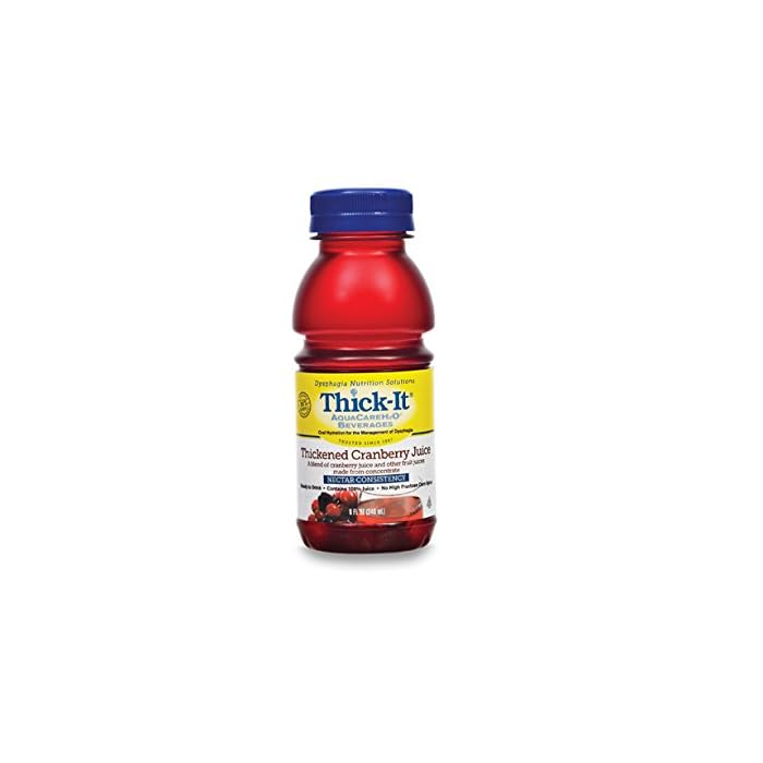 Buy ThickIt AquaCare H2O PreThickened Cranberry Juice, Nectarthick