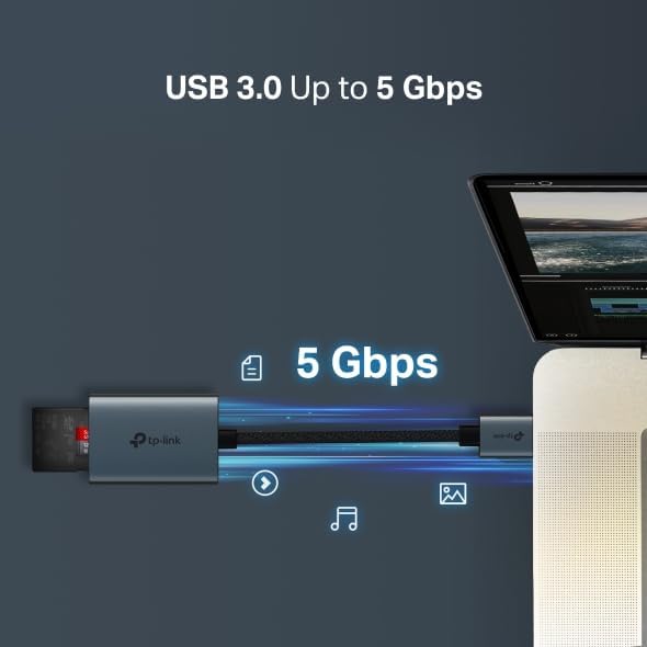 UA430-Lector de tarjetas USB, SD/Micro SD, Plug & Play, Windows&Mac