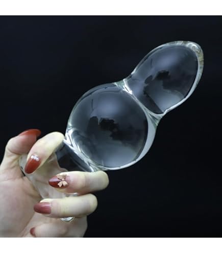 Amazon.com: Eastern Delights Huge Glass Butt Plug, G-spot Crystal Anal Plug  Trainer Sex Toy (Large) : Health & Household