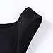 Women's Slimming Body Shaper Mesh Compression Vest with Girdle Tummy High Control (2XL, Black)