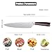 Whew Chef Knife, 8 Inch Japanese High Carbon Stainless Steel Pro Kitchen Knife with Ergonomic Handle, Razor Sharp,Stain and Corrosion Resistant,Best Choice for Home Kitchen and Restaurant