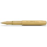 Kaweco BRASS SPORT Gel/Ballpoint Pen I Pen Including 0.7 mm Rollerball Pen Refill for Left-Handed and Right-Handed Users in Classic Design with Ceramic Ball I Gel Rollerball 13.0 cm