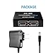SOWTECH [Upgrade Version] 4K HDMI Splitter HDCP V1.4 Powered HDMI Splitter 1X2 HDMI Splitter for Full HD 1080P Support 4K/2K and 3D Resolution (One Input to Two Outputs)