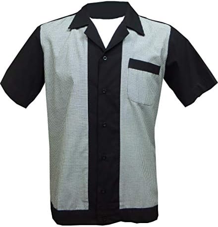 1950s/1960s Rockabilly,Bowling, Retro, Vintage Men's Shirt